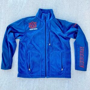 VINTAGE Y2K Auburn Tigers blue fleece jacket